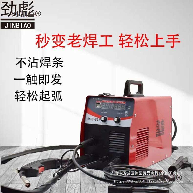 两用三不锈钢氩弧焊新款电焊机焊保二保220v焊机用无家用气全套二