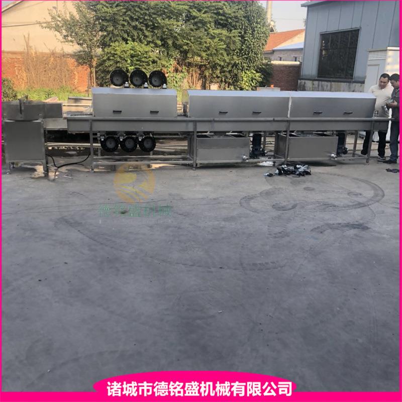 分三段清洗的罐头瓶冲洗机 洗啤酒瓶机器 马口铁罐清洗风干线