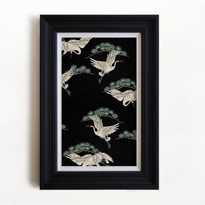 82N加安加丽法式复古客厅墙面装饰画中古风新中式卧室挂画餐厅壁