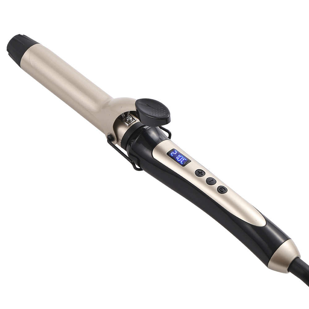 美发电器 电热卷发棒 28mm 温控数显卷发器 电卷棒 个护电器