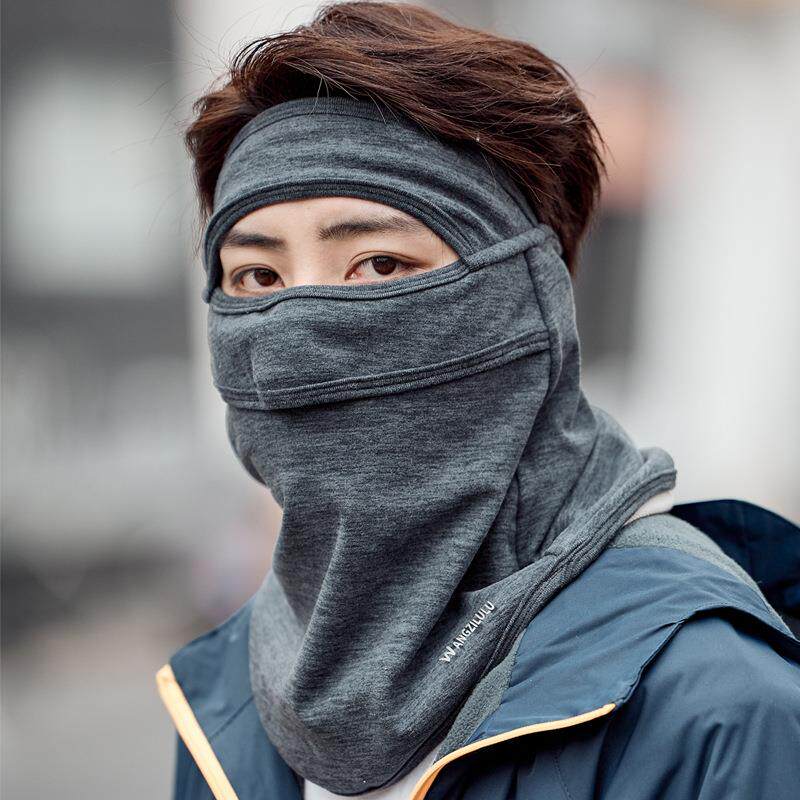 冬季保暖骑行面罩男女摩托车头套防寒护耳罩防风口罩护颈脖套户外