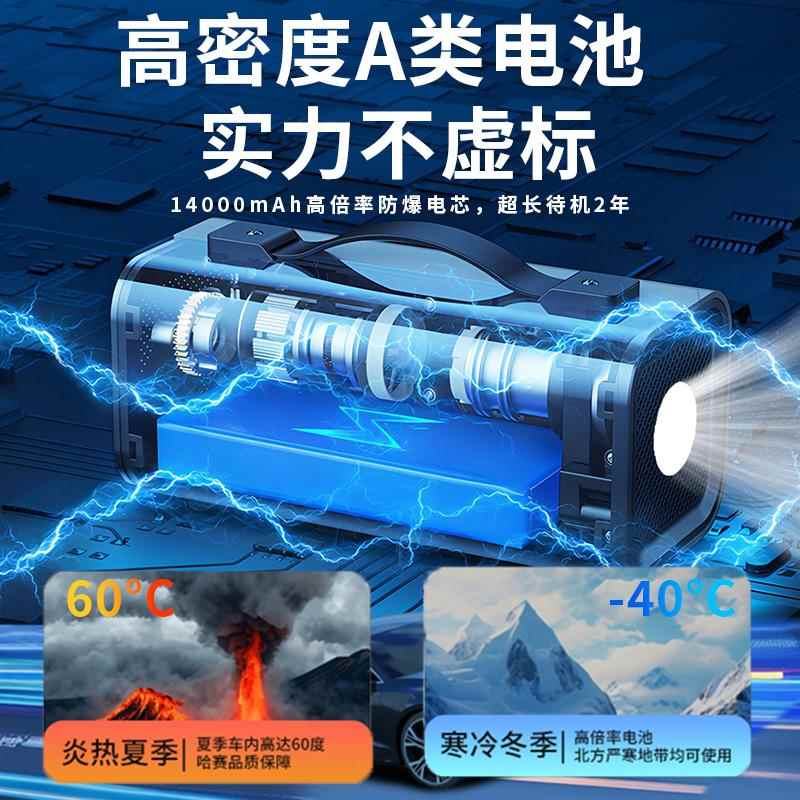 车载吸尘器应急吹动电源打气机Al启l可携式车EC-100手持强汽力吸