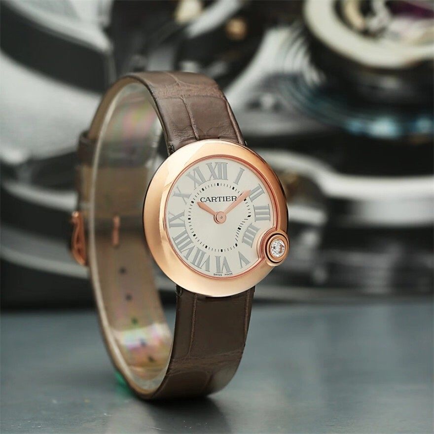 一口价98新卡地亚女士手表告白气球18k玫瑰金石英款表WGBL0005,手表,二奢手表,淘宝优惠券,粉丝福利购,淘宝优惠卷