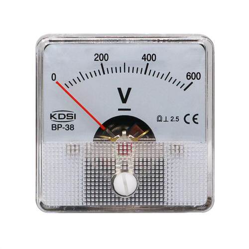 供应KDSI康的斯指针式直流电压表BP-38DC600V机械电工仪表