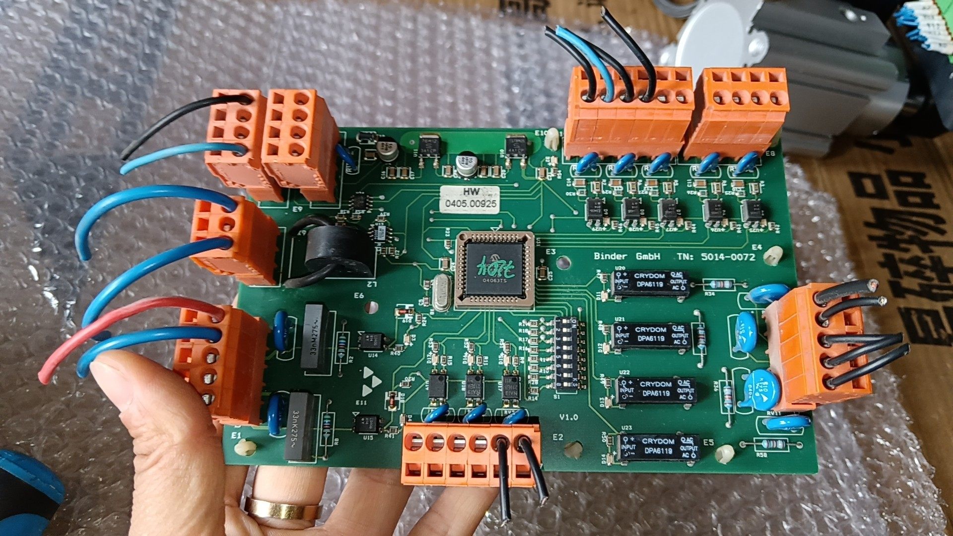 宾德恒温恒湿箱湿度电路板，货号5014-0072