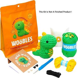 Beginner DIY Set Crochet Kit with Crochet Hooks Yarn Set