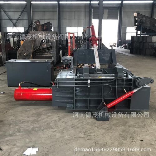 金属压块打包机 废铝合金钢筋金属压块捆扎打包机 液压金属压块机