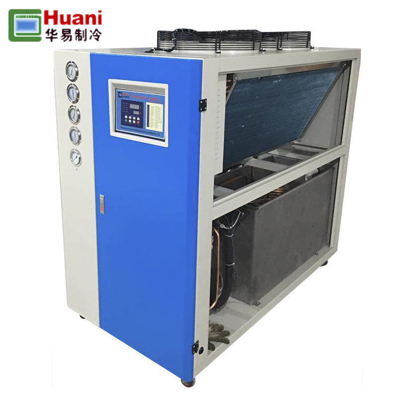 工业冷水机注塑模具水循却环冷风冷P式冷ZHA水冻机5小型电镀冷冰