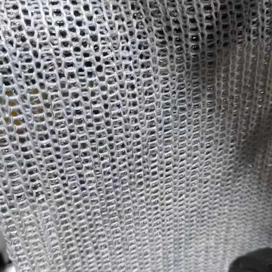 厂家供应不锈钢丝棉线混织丝绢汽液过滤网 涤纶过滤网