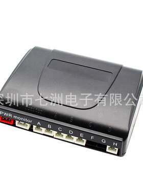 汽车通用LED小月牙前后倒车雷达BIBI声蜂鸣泊车六探头雷达PZ300-6
