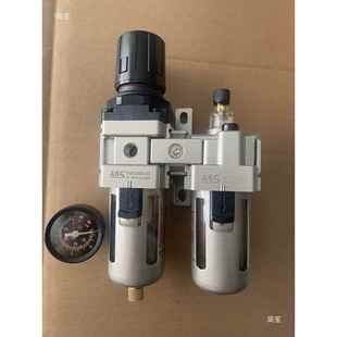 AL020漆0 3000空压机油水滤分离器过滤器365气泵喷吹尘过器二联体