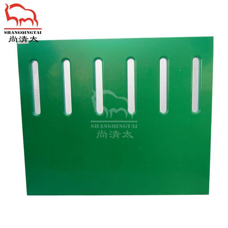 PP板带窗口PP板通风口塑料板猪场栏位隔板中空板