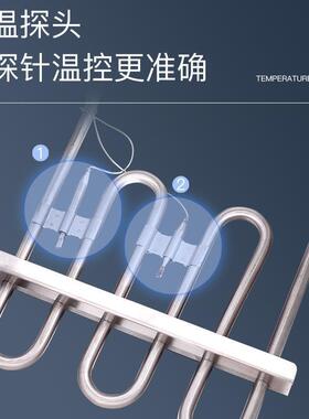 油炸锅商用电炸炉双缸炸鸡排薯条油条油炸机恒温电炸锅台式油炸炉