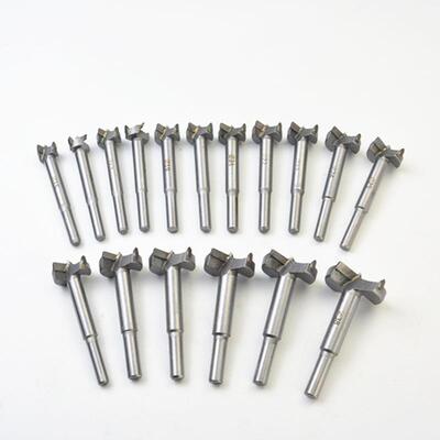 新款直销木工合金开孔器16件套装平翼钻头木板铰链打孔10 17 18PC