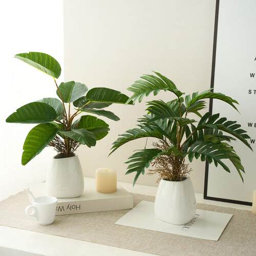 北欧ins风 仿真花假花高级感客厅餐桌茶几电视柜创意装饰品小摆件