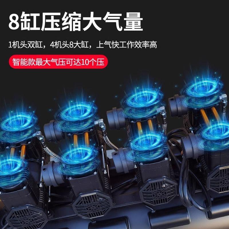 奥突斯无油静音空压机大型空气压缩机高压打气泵乳胶漆真石漆喷漆