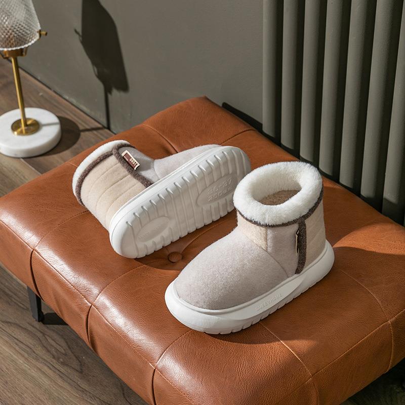 2024新款棉拖鞋女包跟冬季室内加绒加厚高帮棉鞋情侣厚底居家防滑