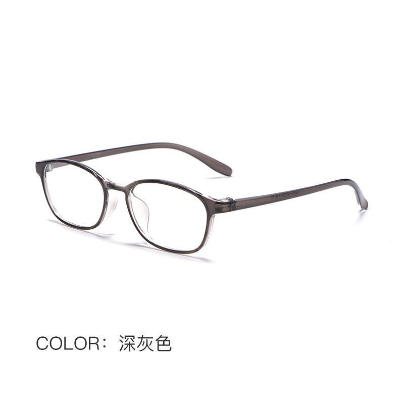 高档超小变框透明色眼镜框女近视可配度数光韩版潮轻防蓝辐射色平