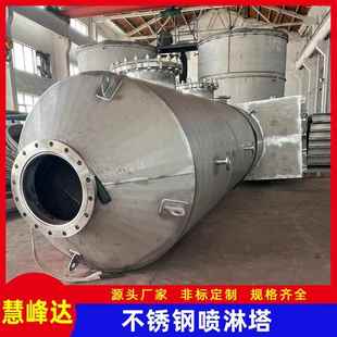 不锈钢吸收塔304 316L材质洗涤塔废气处理设备2205喷淋塔生产厂家