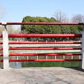 钢景观景区不锈钢锌立柱护栏围栏隔离防安全河道护栏桥梁护栏加厚