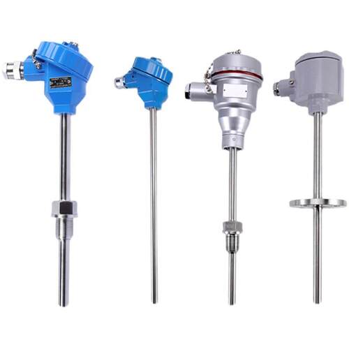 防爆一体化温度变送器pt100热电阻K热电偶WZP240感测器监视器4-20