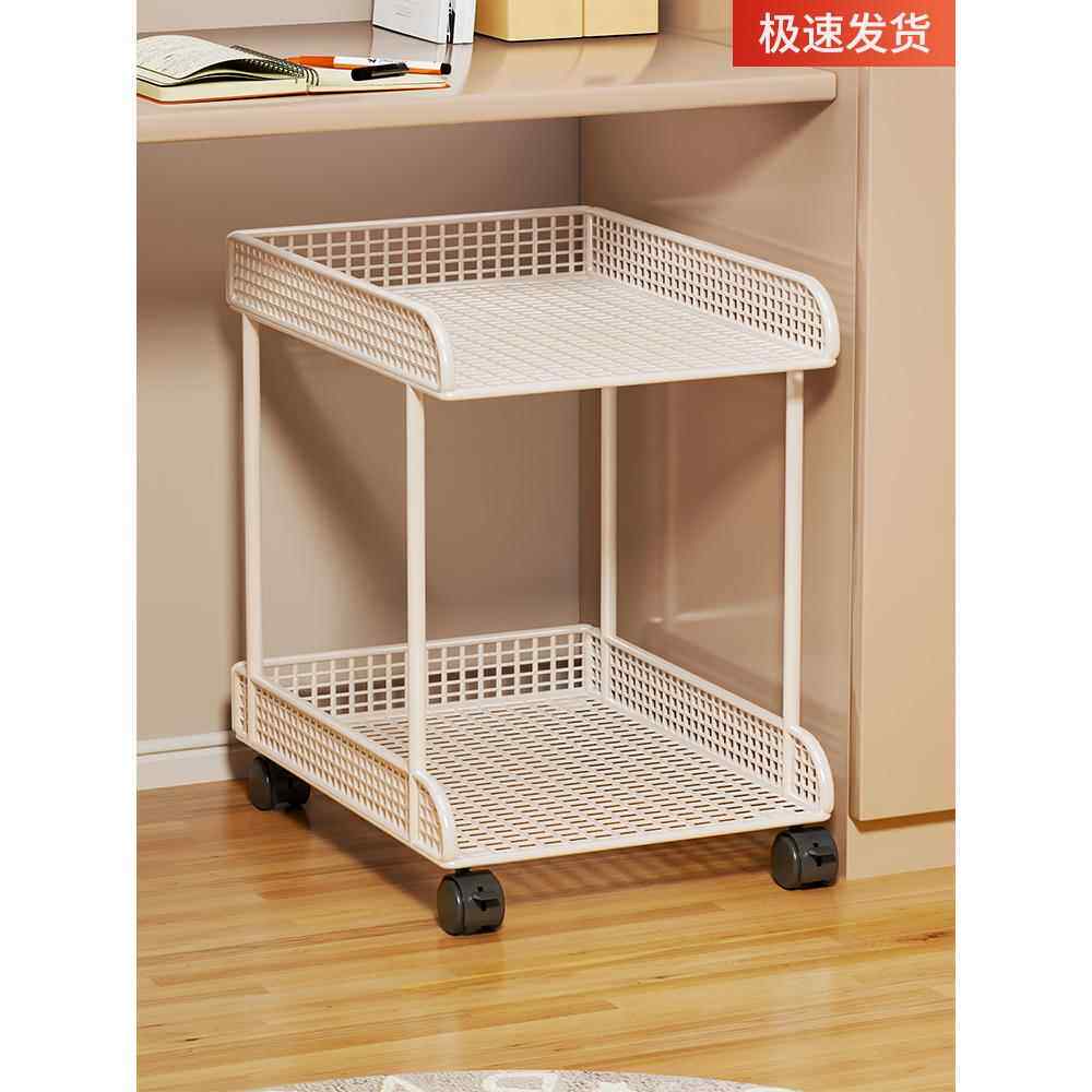 电脑主机托架机箱置物架办公室台式可移动底座放置架两层桌下支架