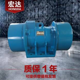 380V 6振动电机 偏心全铜线三相异步震打器马达 宏达3KW卧式