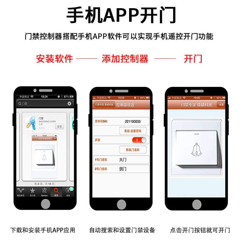 微耕32位门禁控制器门禁系统控制板单门双门四门TCP联网主板韦根