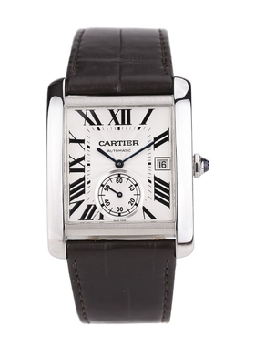 公价67500[98新]卡地亚坦克系列W5330003自动机械男士手表