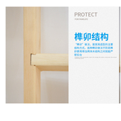 定 修直梯上下铺宿舍木梯 制实木家用阁楼楼梯榫卯结构室内登高装