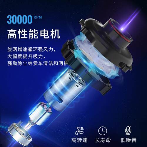 新款2009汽车吸尘器12V车用吸尘器车载吸尘器