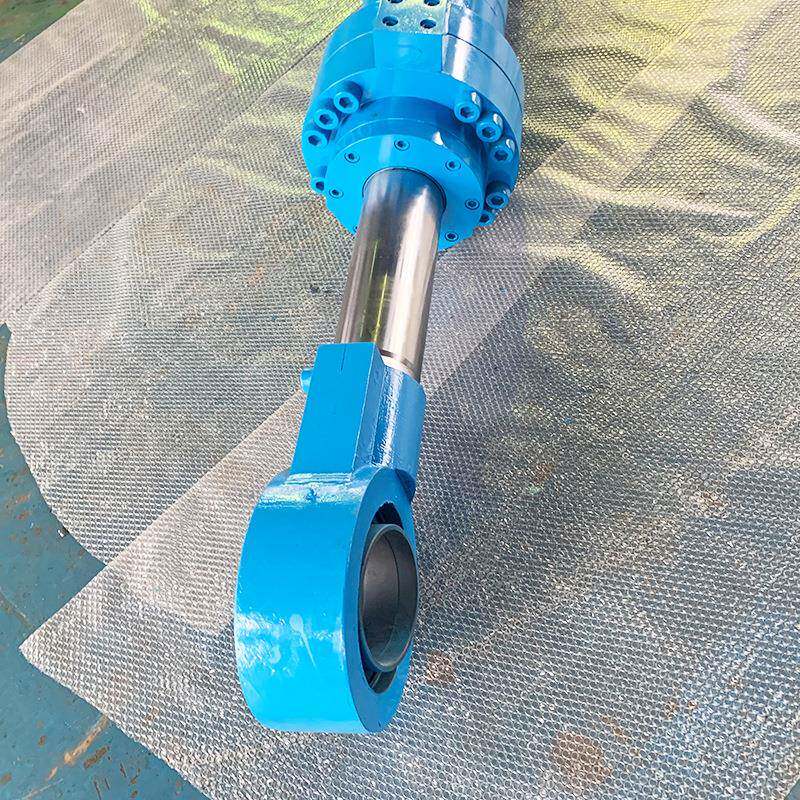 DGGS蓝色液压缸工业设备金属材质精密加工液压机械