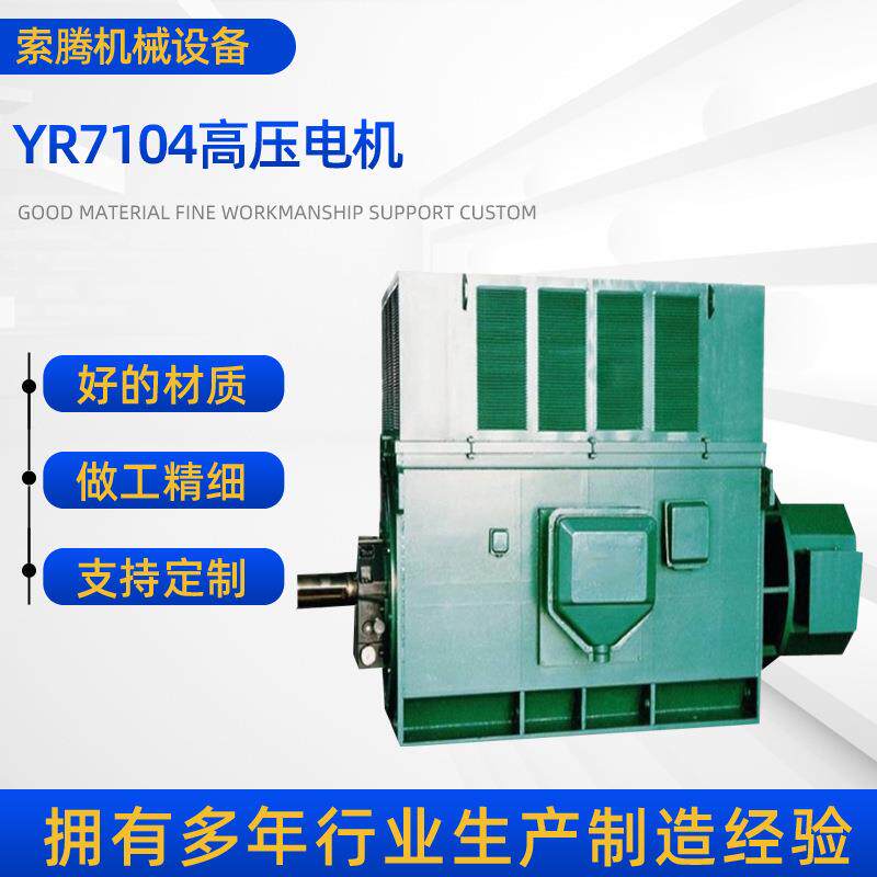厂家供应 臻选电机 YR7104-4高压电机 4000KW 6000V 6KV 1500rpm
