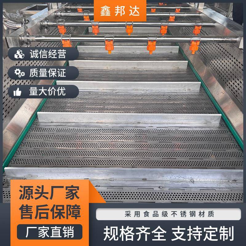 枸杞桑葚辣椒气泡清洗机毛豆清洗设备水果全自动气泡清洗机