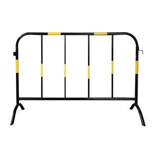 围栏铁马施工道路临时围挡护栏移动隔离镀锌工地交通安全警示防护