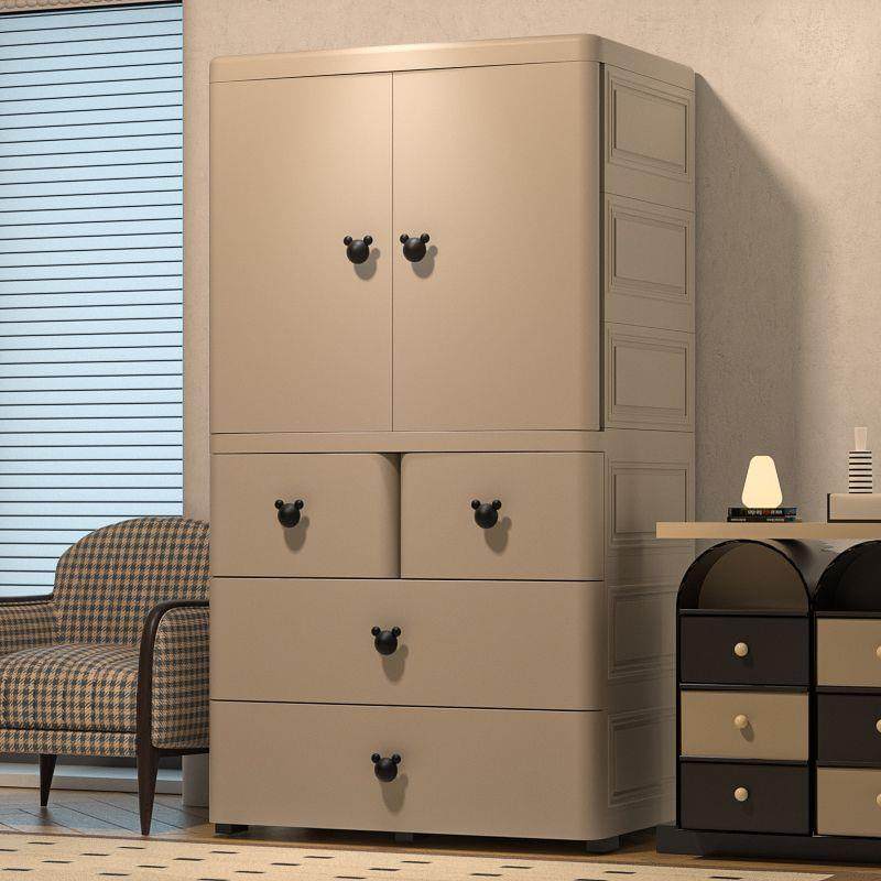 70物婴/80c特m大加LKH厚宝宝衣柜儿收纳柜简易儿童衣橱衣服整理储