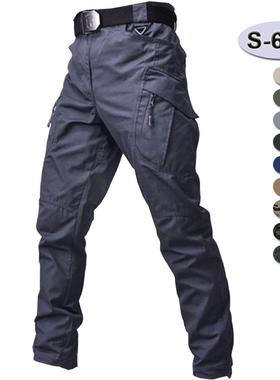 Tactical Pants Men Outdoor Work Wear Cargo Pant Military Wat