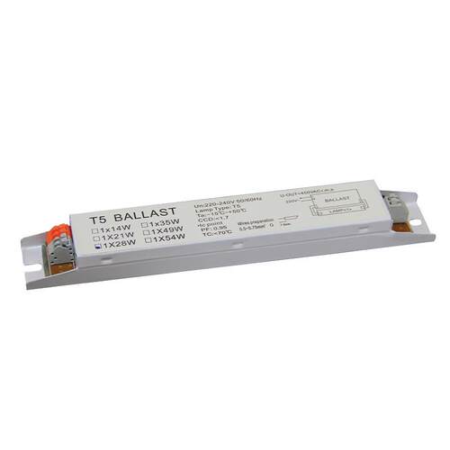 厂家现货T8T5一拖一一拖二电子镇流器20W30W40W高效足瓦镇流器