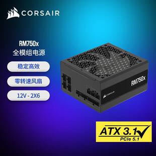 PCIe RM750x 750W电源 ATX3.1 16pin 5.1