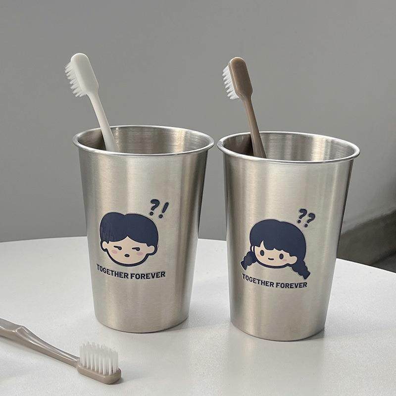 漱口杯轻奢高端特别好看的刷牙杯男生问号男孩女孩款加厚防摔不锈,家庭/个人清洁工具,洗漱杯,淘宝优惠券,粉丝福利购,淘宝优惠卷