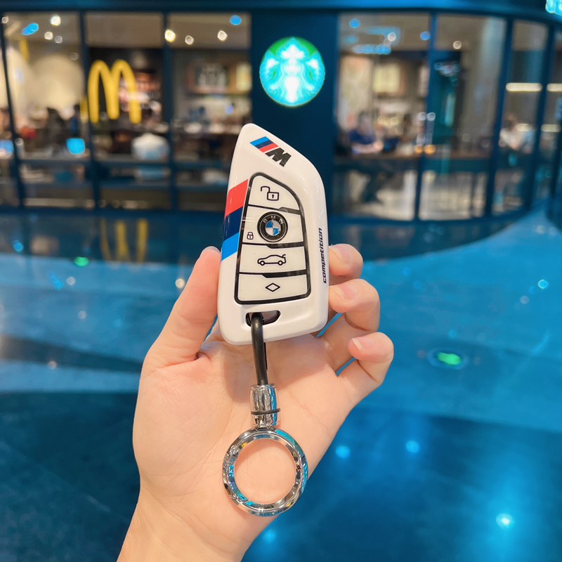 适用宝马3系钥匙套7系i3三系5系530车x1x3五系x5女525刀锋ix3扣