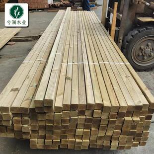 防腐木条户外木地板木龙骨芬兰木防腐木板花园木栈道实木板材露台