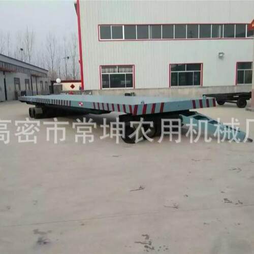 厂家定制100吨重型平板拖车搬运神器