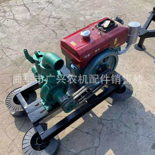抗旱排涝抽水泵柴油8马力农用果园排水泵省油操作简单离心泵