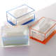 餐桌亚克盒创意纸盒抽纸巾巾茶几洗脸盒力亚克纸巾高档透明力客厅