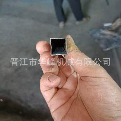 不锈钢方管机 方管成型设备 19mm不锈钢管变15*15mm方管生产线