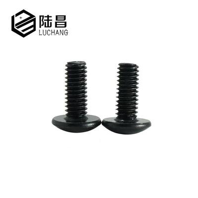 TM牙黑色M3*4-20大RKK扁头十蘑字机钉螺菇头机螺丝电子小螺丝