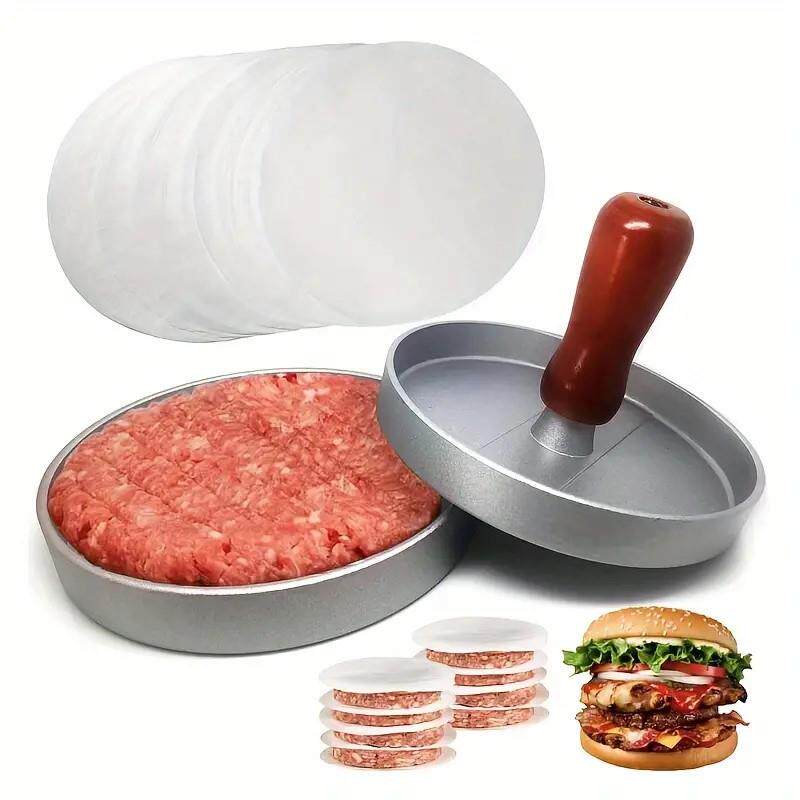 肉饼模具汉堡压肉器食品级压肉饼做牛肉饼模具宝宝煎虾饼自制模型