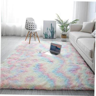 Nordic living room tea table carpet bedside mat blanket