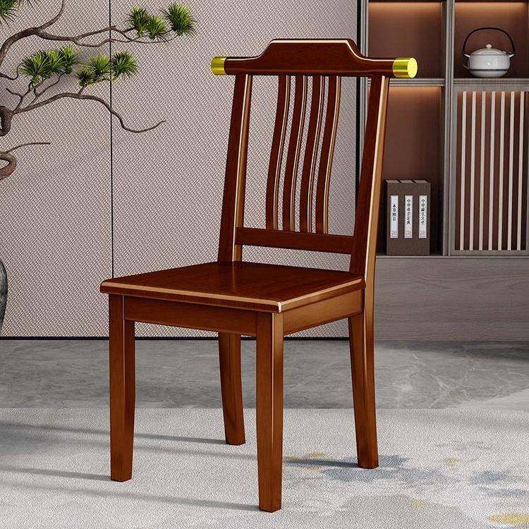 夜恋坊全实木餐椅家用餐桌椅子新中式古典官帽椅商用靠背椅凳子,住宅家具,餐椅,淘宝优惠券,粉丝福利购,淘宝优惠卷